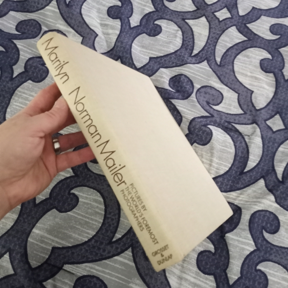 MARILYN 1973 BY NORMAN MAILER biography Hardcover Large